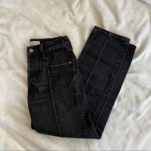 levi’s | altered straight leg crop jeans